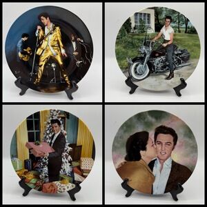 Delphi Elvis Presley Collector Plate Set 1-10 Vintage Limited Edition Music Memo